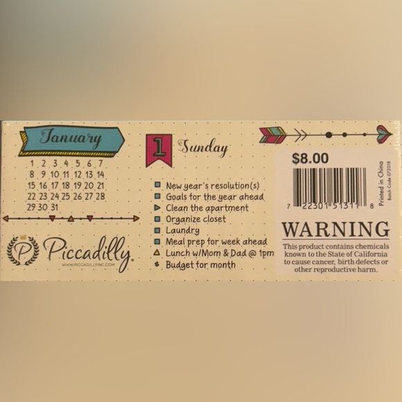 NWT Dot Grid Essential Notebook - Picture 5 of 5